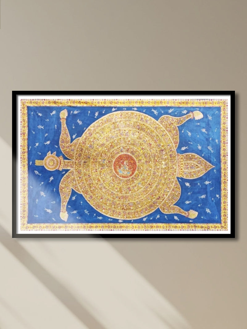 Shop Turtle in Mata ni Pachedi by Vasant Manubhai Chitara