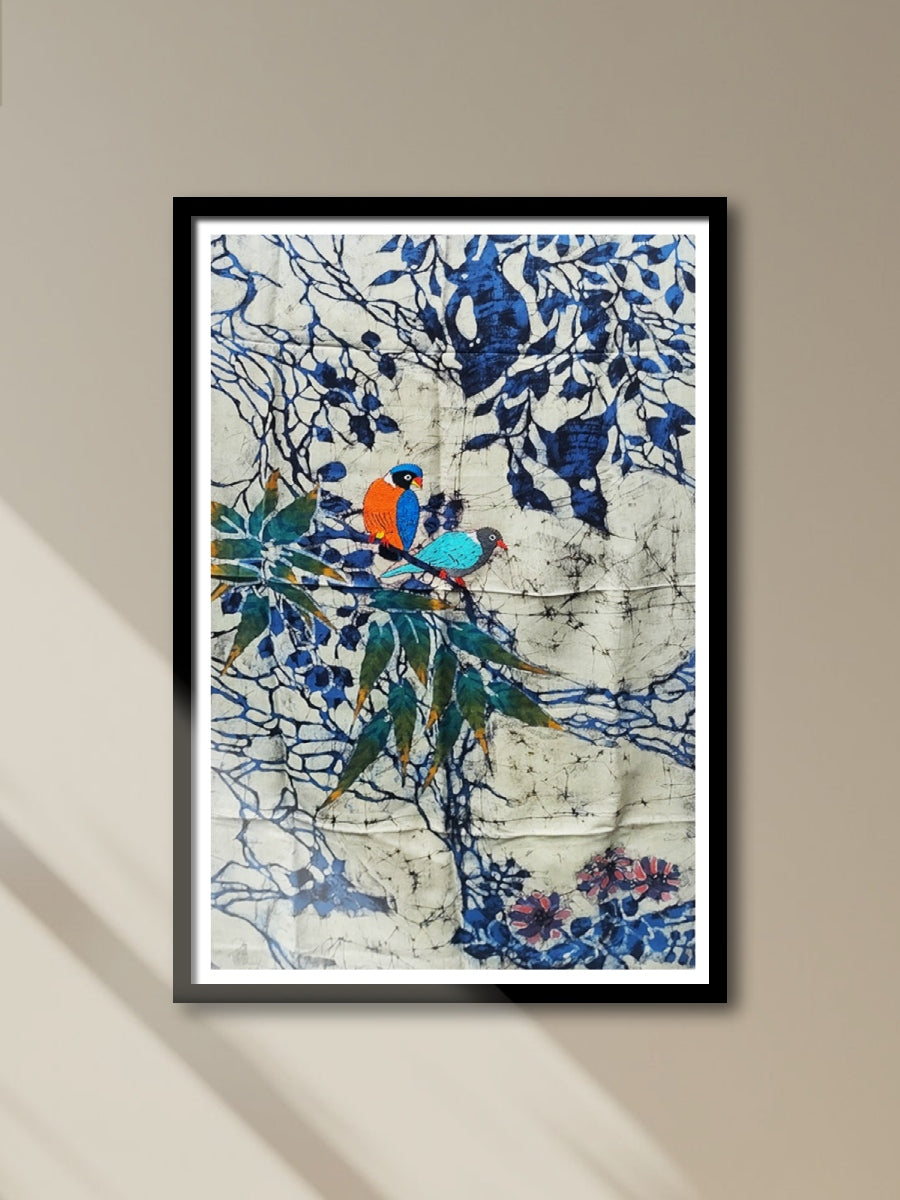 Shop Two birds  in Batik and Kantha by Kartik Manna