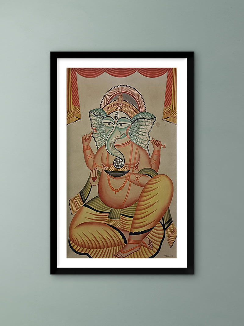 Buy Lord Ganesha in Kalighat by Anwar Chitrakar