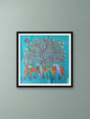 Buy Deers and Birds in Gond by Braj Bhooshan Dhurwey