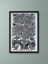 Buy Ped, Pakshi, Hiran: Gond Art by Saroj Venkat Shyam