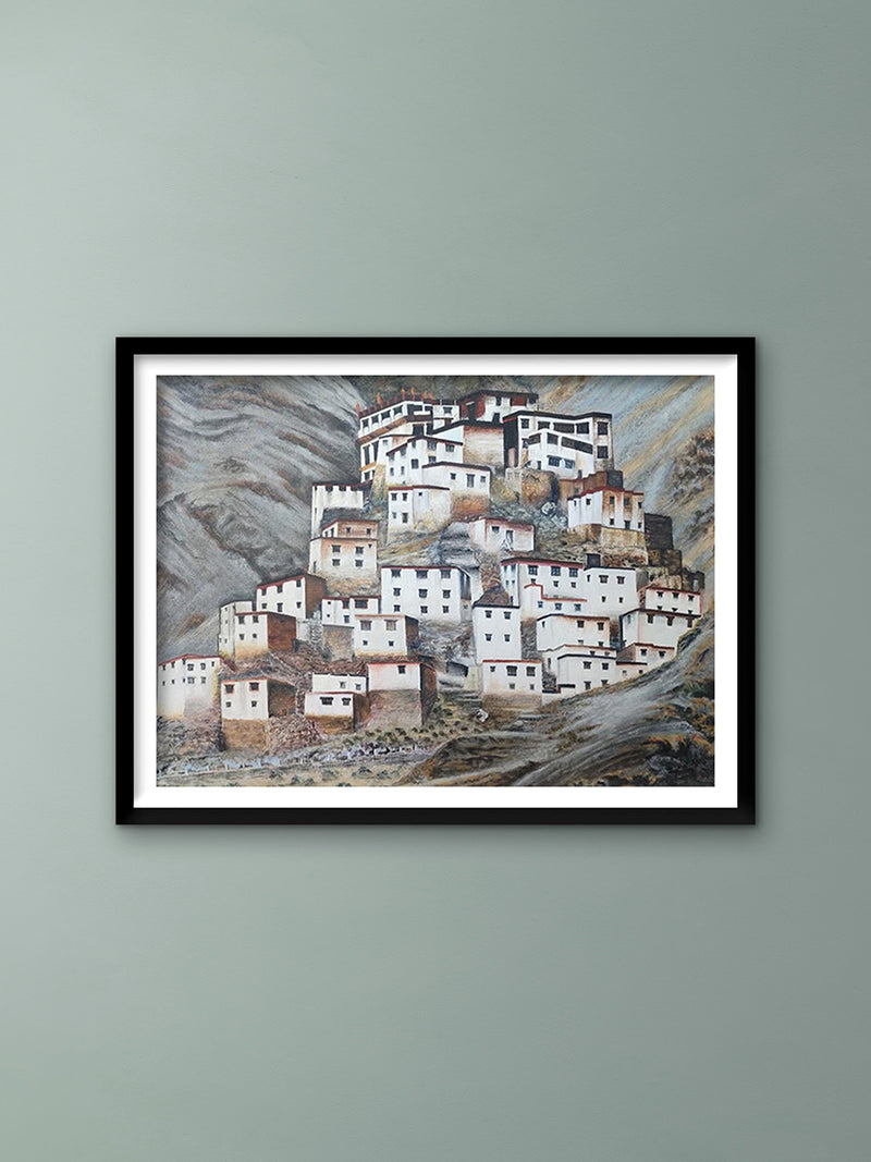 Order Spiti Monastery: Thangka Painting by Krishna Tashi Palmo