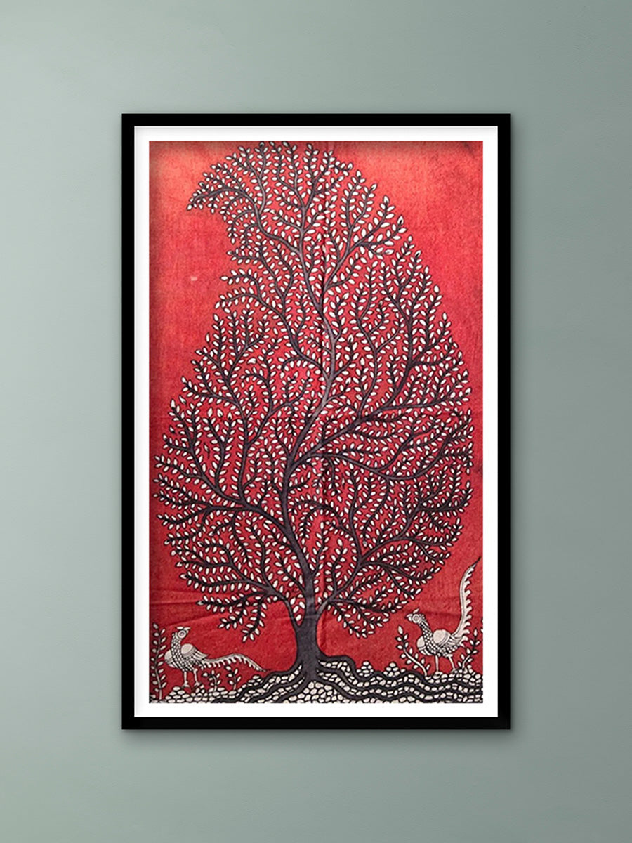 Buy Tree of Life: Mata Ni Pachedi Painting by Chandrakant Bhulabhai