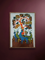 Shop The Forest's Abundance: A Gond Painting by Choti Tekam