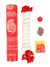 POTLI Handmade Wooden Block Print DIY Craft Kit  Dupatta  - Red Leaf (For All Ages)