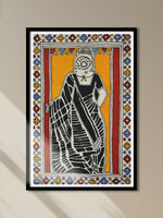 Shop A Woman At Door in Kalamkari by K. Lakshminarayan