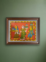 Buy Bathukamma: The Floral Celebration In Cheriyal Scroll by Sai Kiran