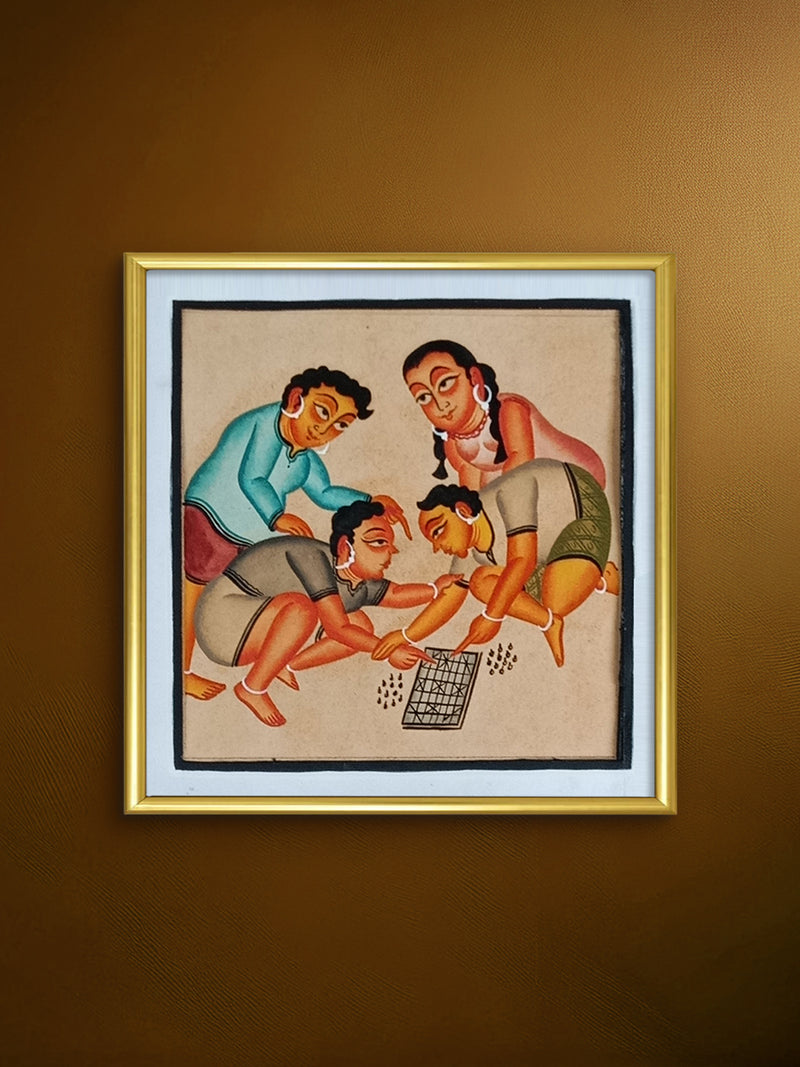 Buy Childhood Days in Kalighat by Bapi Chitrakar
