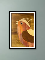 Buy Cockatoo Parrot In Wood Inlay by Mohan Kumar
