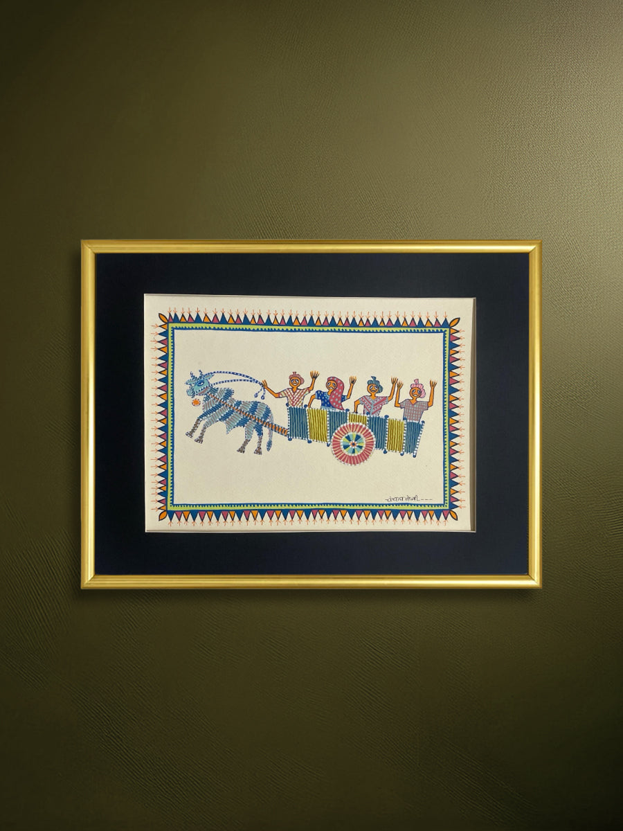 Buy Joyous Journey In Pithora art by Chanchal Soni