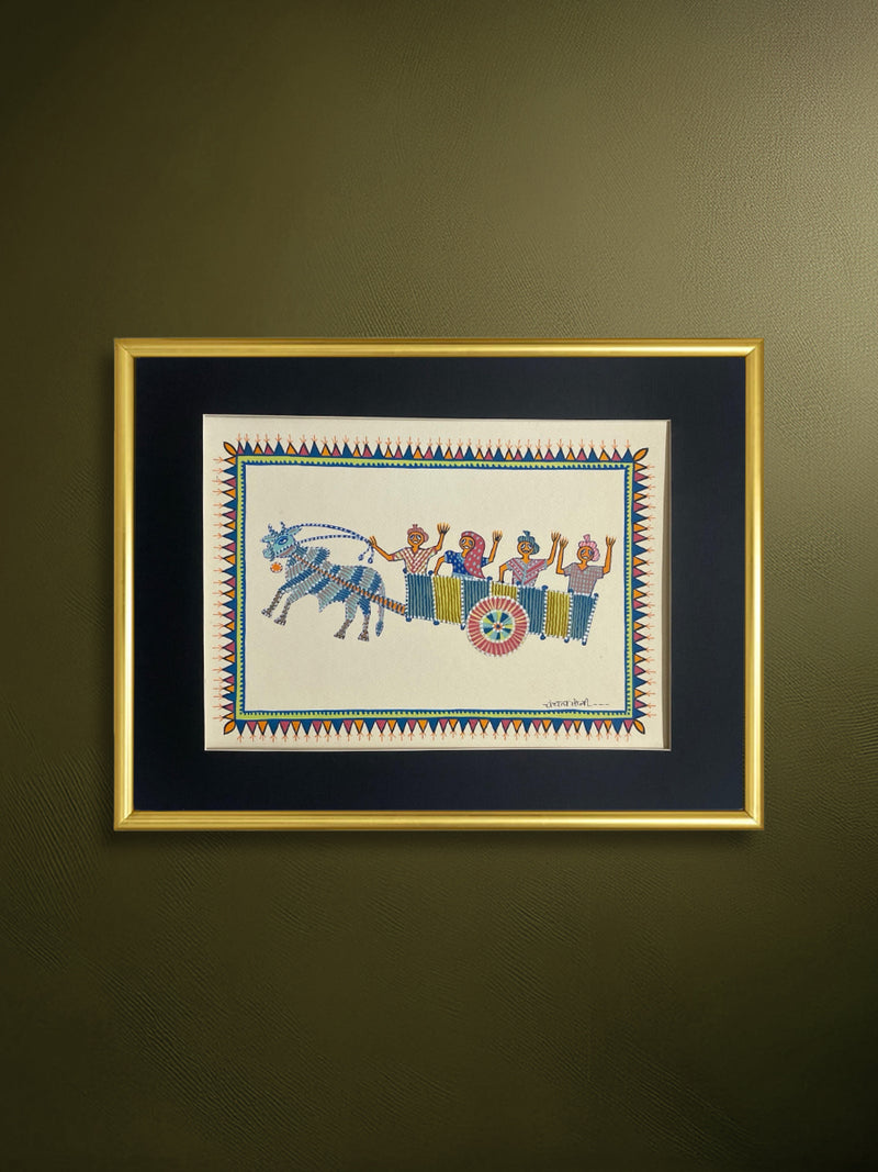 Buy Joyous Journey In Pithora art by Chanchal Soni