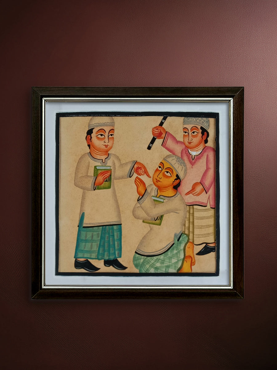 Buy Learning in Madrasah In Kalighat by Bapi Chitrakar
