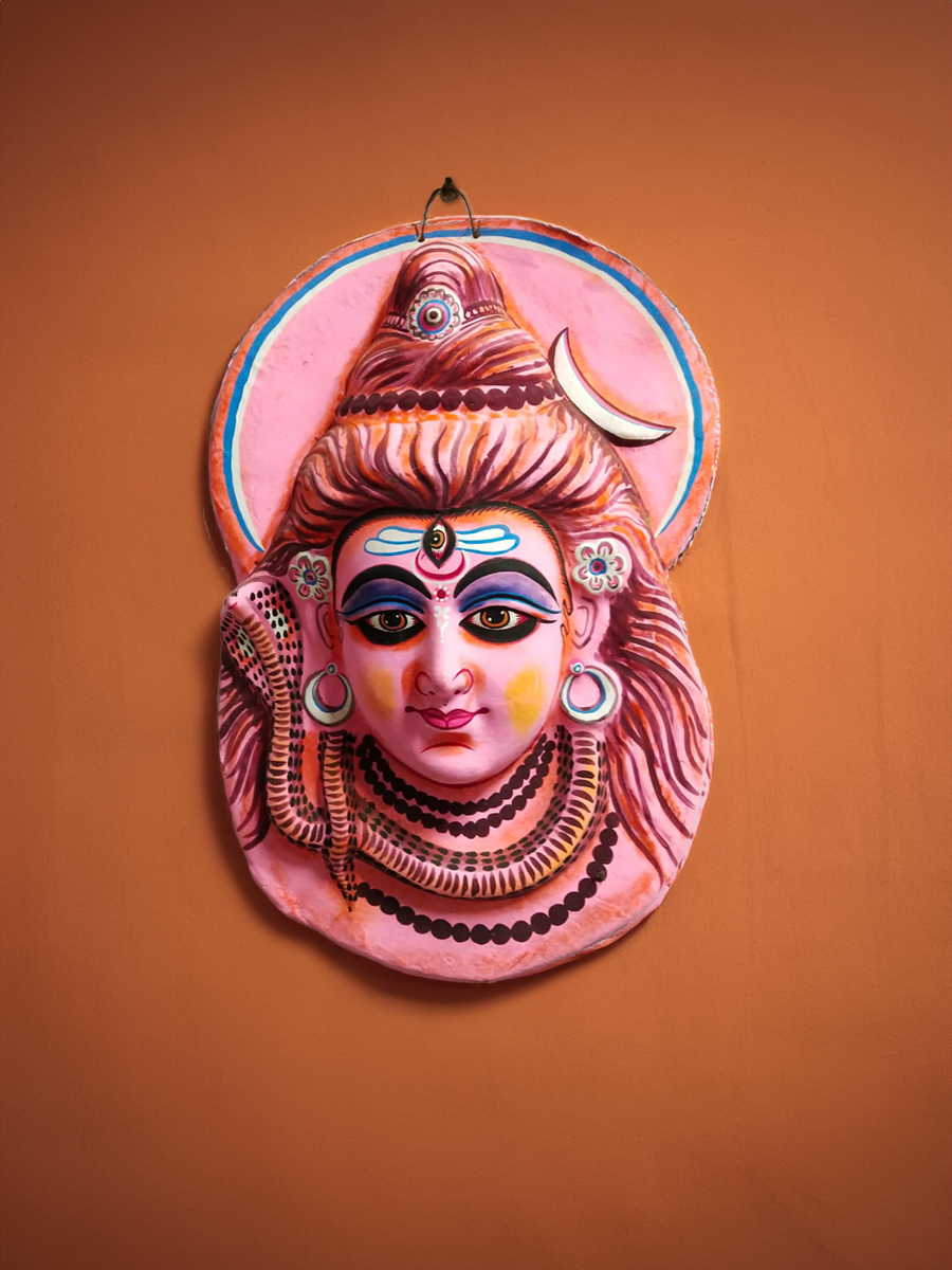 Shop Lord Shiva in Chhau mask by Dharmendra Sutradhar 