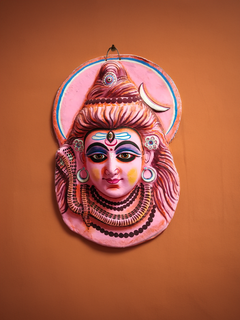 Shop Lord Shiva in Chhau mask by Dharmendra Sutradhar 