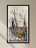 Shop Lotus Pond  in Batik and Kantha by Kartik Manna
