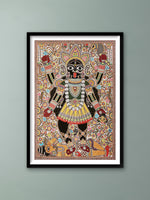 Maa Kali In Madhubani by Ambika Devi