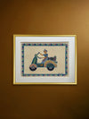 Buy Scootty ride In Pithora art by Chanchal Soni