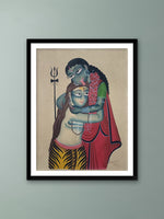 Buy Shiv and Parvati in Kalighat by Anwar Chitrakar