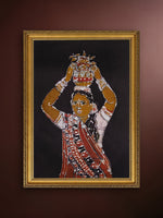Buy Telangana Bonalu in Batik by Prakash Yasala