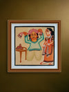 Buy The Babu and Bibi In Kalighat by Bapi Chitrakar