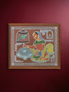Buy The Grain Churner In Mandana by Vidya Soni