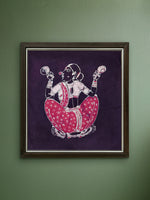 Buy The Lady Musician in Batik by Pakash Yasala