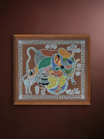 Buy The Pastoral Milkmaid In Mandana by Vidya Soni