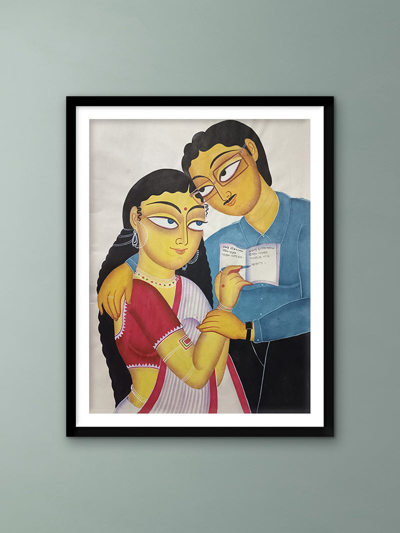 Buy Women and Man In Kalighat by Anwar Chitrakar