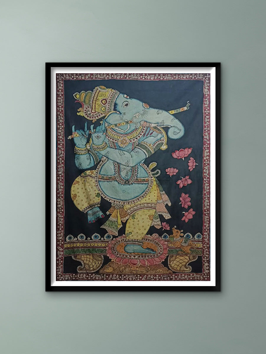 Buy Lord Ganesha in Kalamkari by Kanukurthi Guna Sekhar Sai