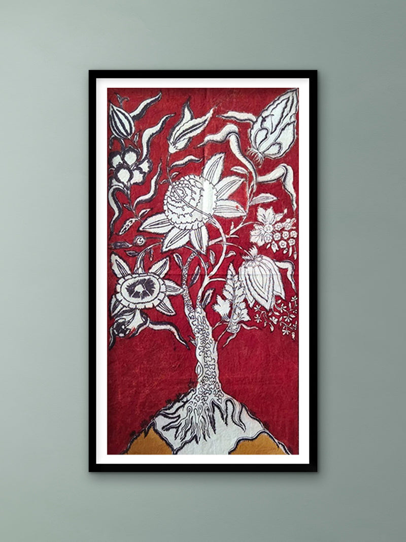 Buy Tree of Life: Mata Ni Pachedi Painting by Chandrakant Bhulabhai