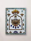 Sacred Illumination: Thikri artwork by Happy Kumawat for sale