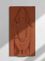 Tirupati Balaji’s depiction in Terracotta by Dinesh Molela