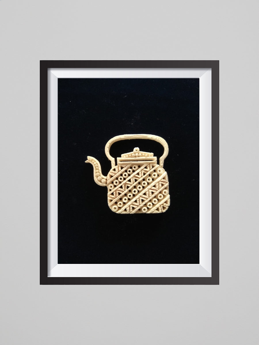 Ephemeral Elegance: The Timeless Charm and Delight of Tea Sea foam Art by Harsh Verdhan Chhajed  for sale 