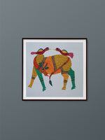 Experience the whimsical harmony of vibrant wonder through our collection of Gond Art, available for purchase online.