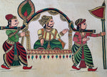 Purchase Raja Janak's Palkhi: Chitrakathi Painting by Chetan Gangavane