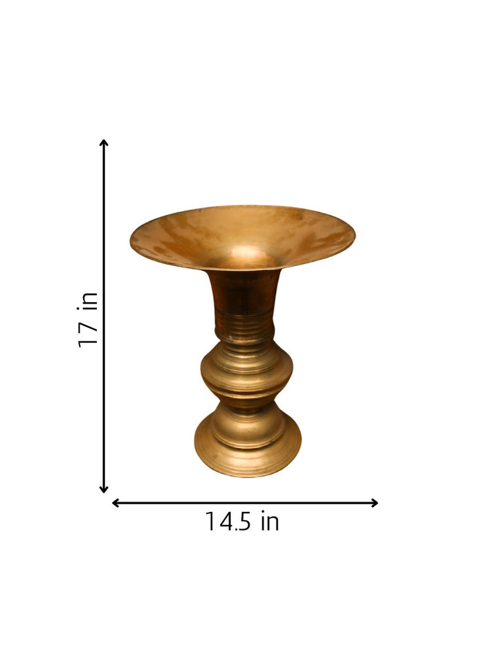 Kolambi Original used for spitting pan In brass work by Dinesh A Thumbnail