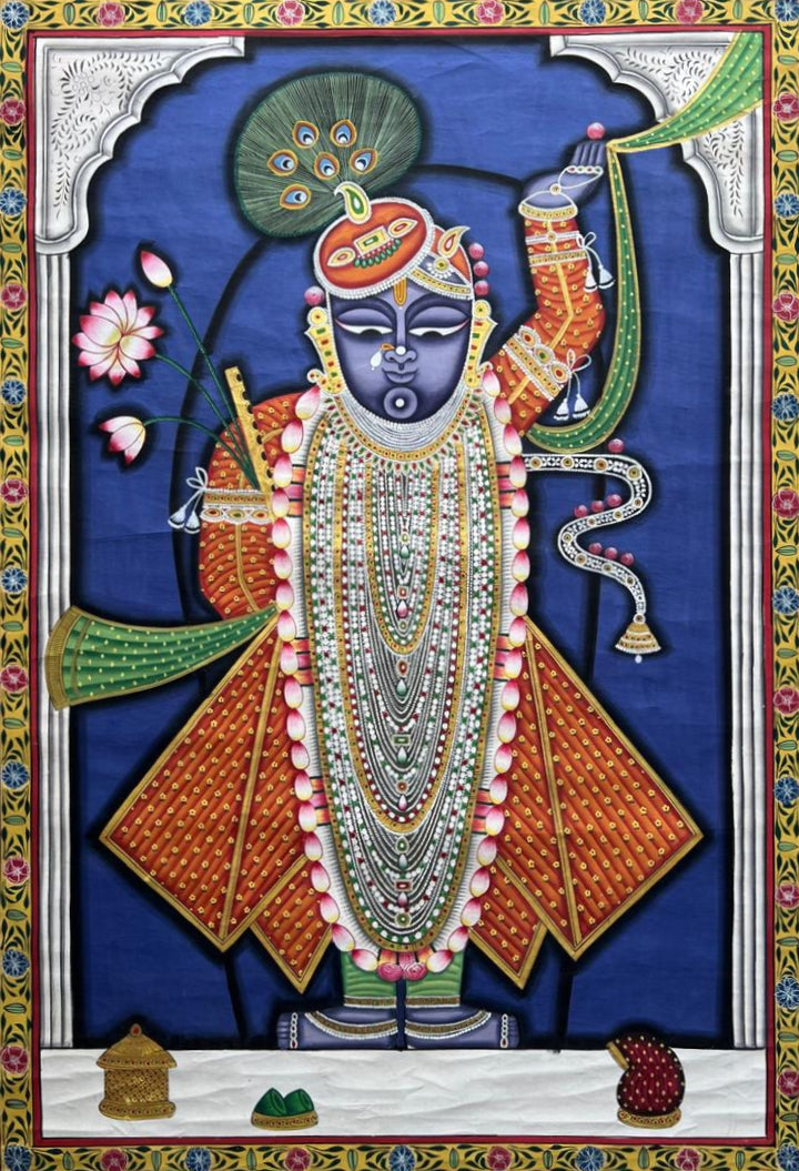 The Celestial Grace in Pichwai by Naveen Soni Thumbnail