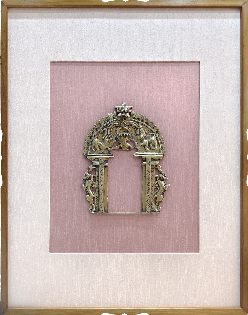 Buy Traditional Frame in a Brass artwork by Gramin arts