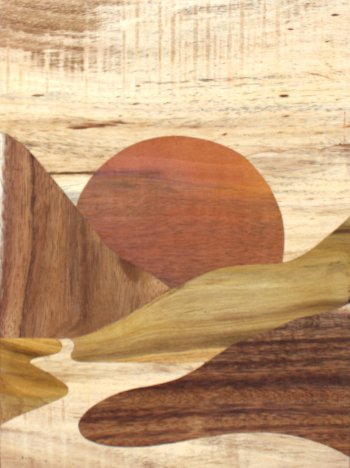 Landscape In wood Inlay by Mohan Kumar Thumbnail