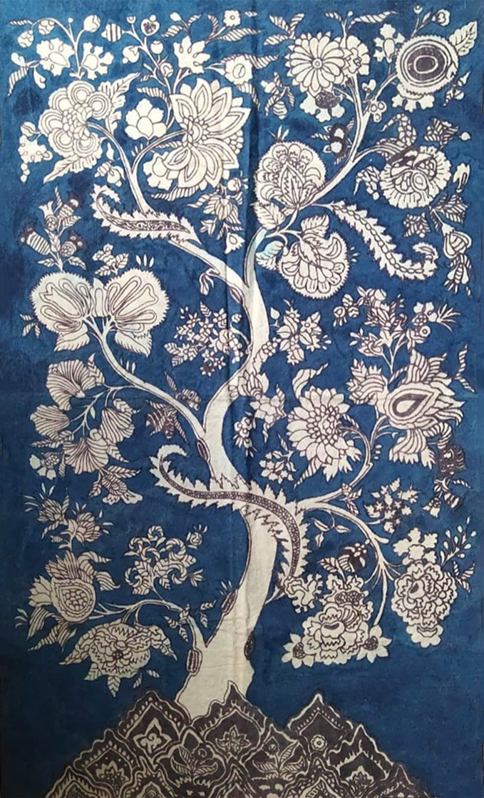 Order A Tranquil Tree of Life: Mata Ni Pachedi Painting by Chandrakant Bhulabhai