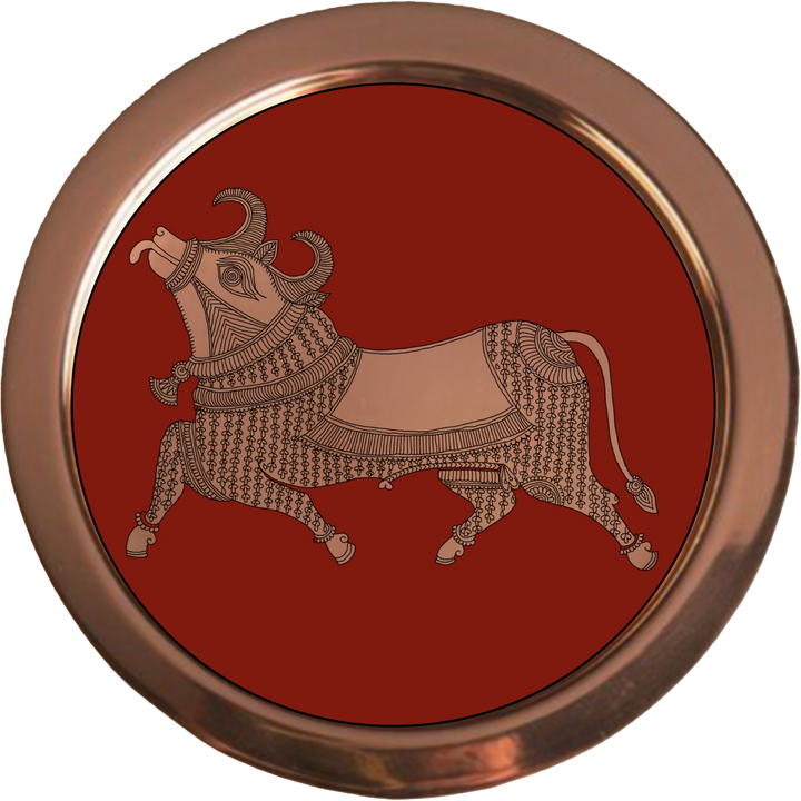 Bull Mata Ni Pachedi By Dilip Chitara For Home Decor Thumbnail