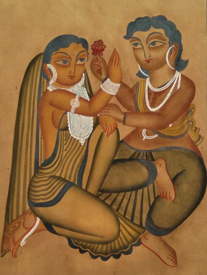 Cherished Moments : Kalighat Art by Bapi Chitrakar Thumbnail