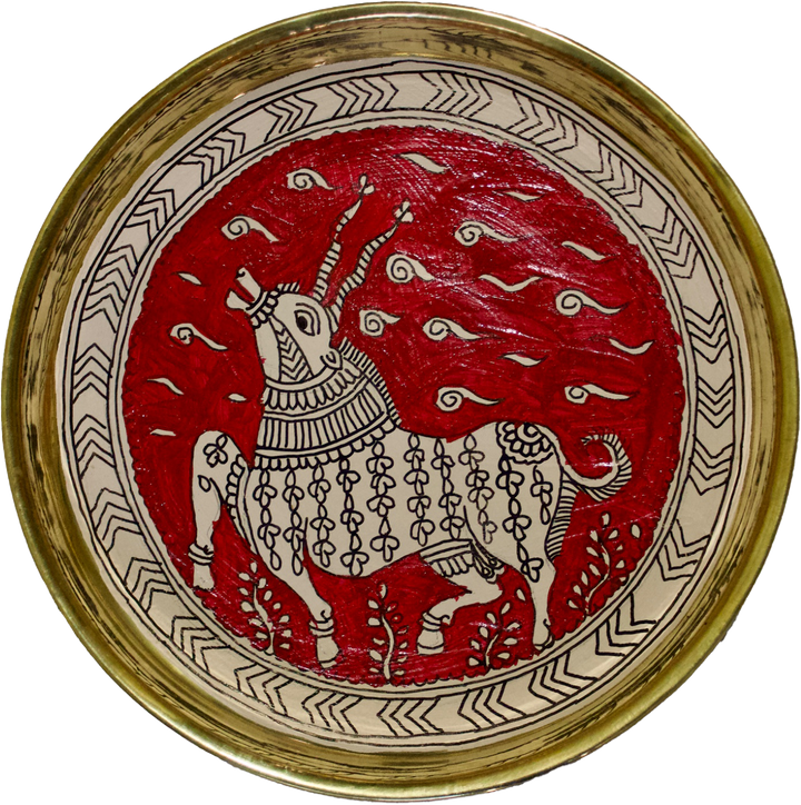 Deer Mata Ni Pachedi By Dilip Chitara For Home Decor Thumbnail
