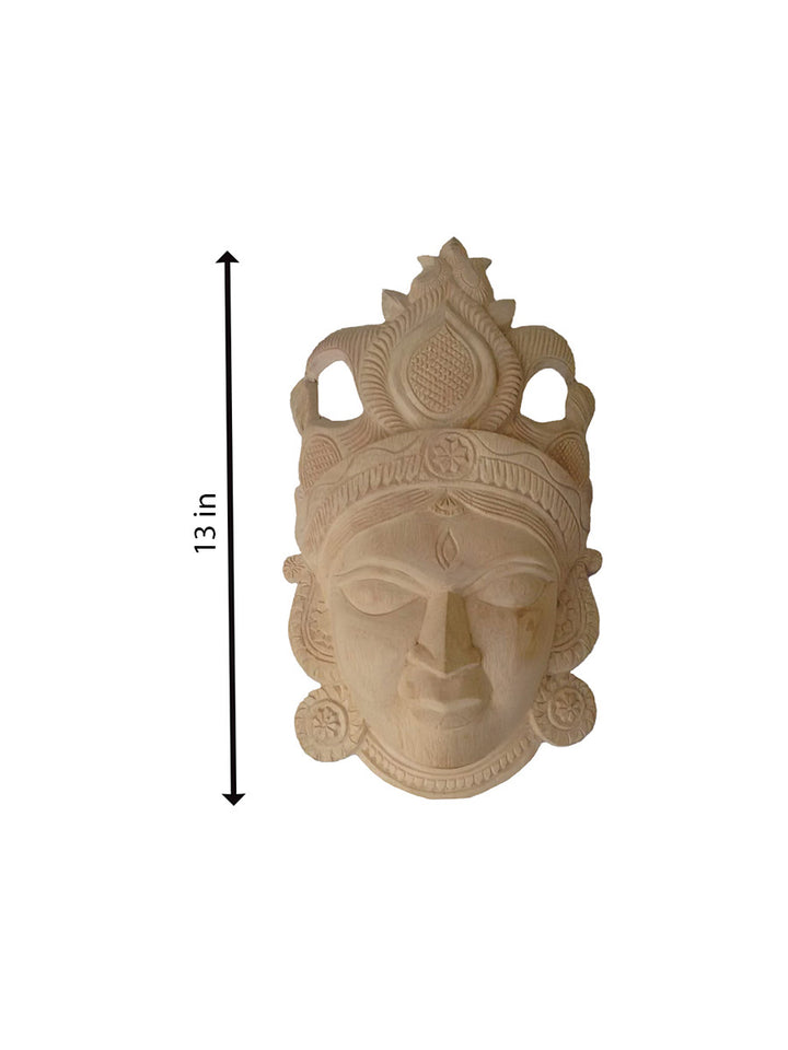 Durga Wooden mask by Paramesh Sarkar Thumbnail