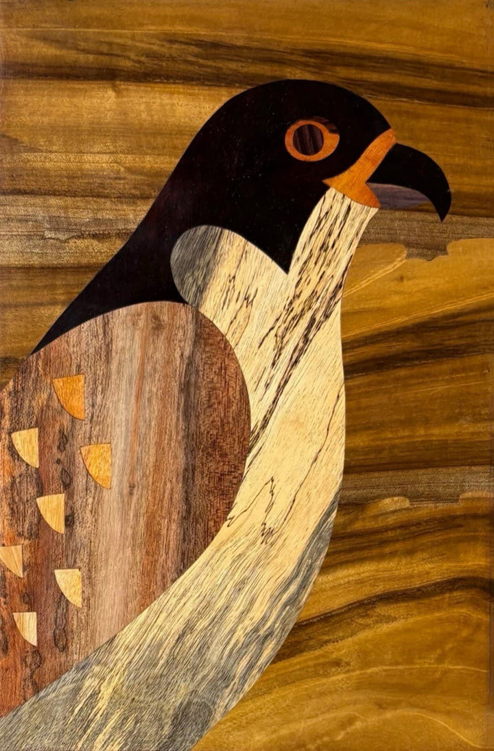 Eagle in Wood Inlay by Mohan Kumar Thumbnail