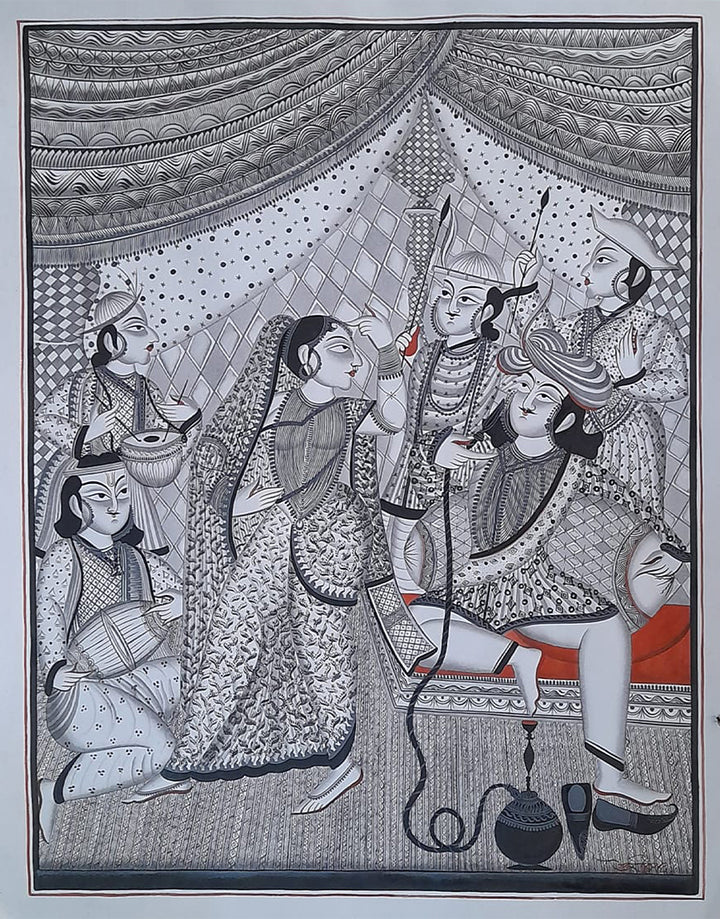 Enchanting Celebration: The Rhythms of Kalighat by Sonali Chitrakar Thumbnail