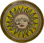 Purchase Feminine Representation of Sun in Mata ni pachedi by Dilip Chitara