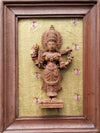 Buy Goddess Lakshmi in  Miniature Kadam Wood Carving by Gramin Arts