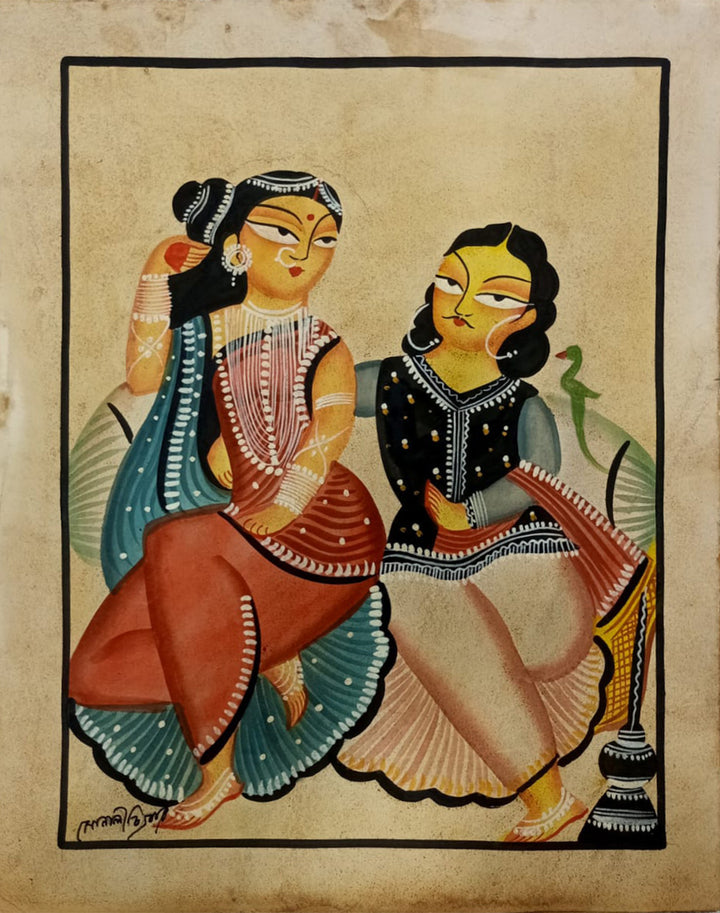 Inseperable Harmony In Kalighat by Sonali Chitrakar Thumbnail