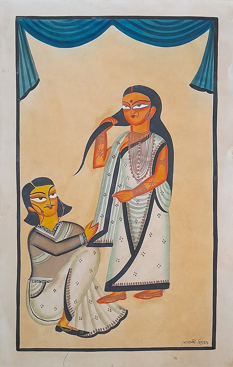 Order  Devoted Adornments in Kalighat by Sonali Chitrakar